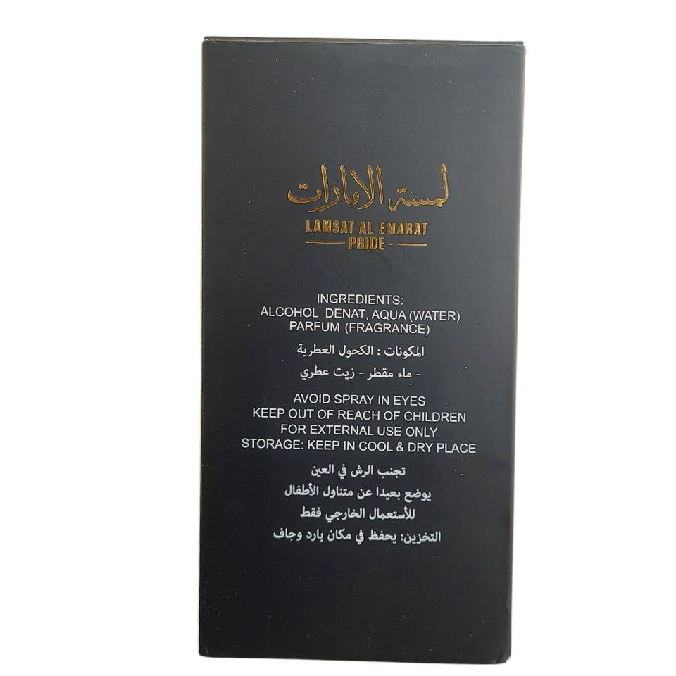 Lamsat Al Emarat Pride Arabian Princess Eau de Parfume 100ml bottle
