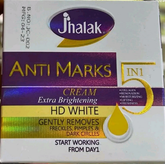 Jhalak Anti Marks Face Cream Extra Brightening HD White